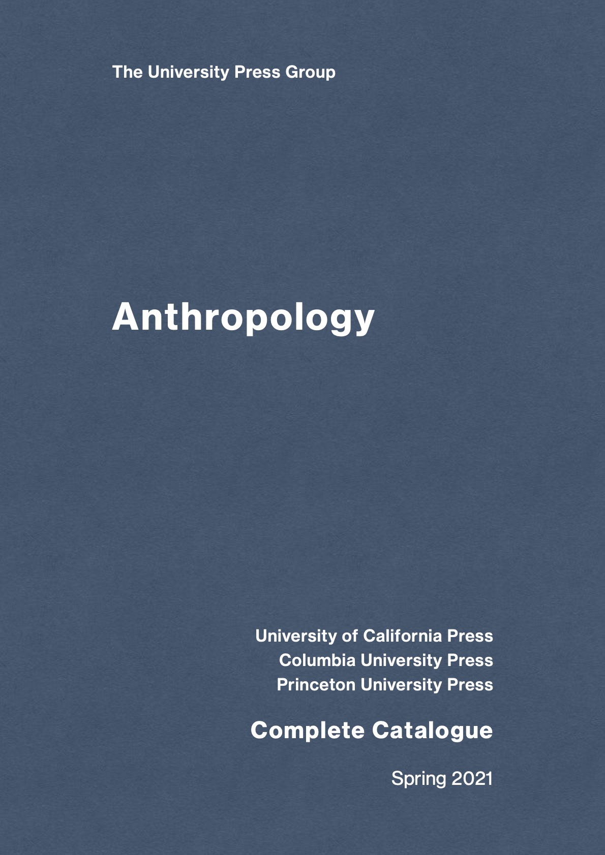 UPG Anthropology (front) s21