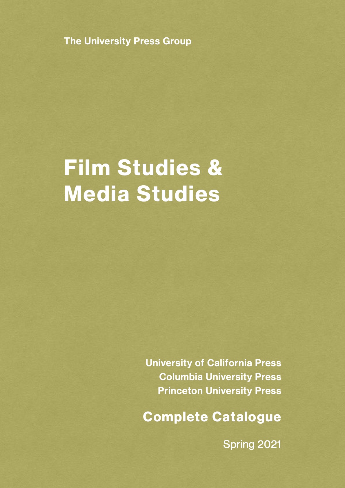 UPG Film Studies (front) s21