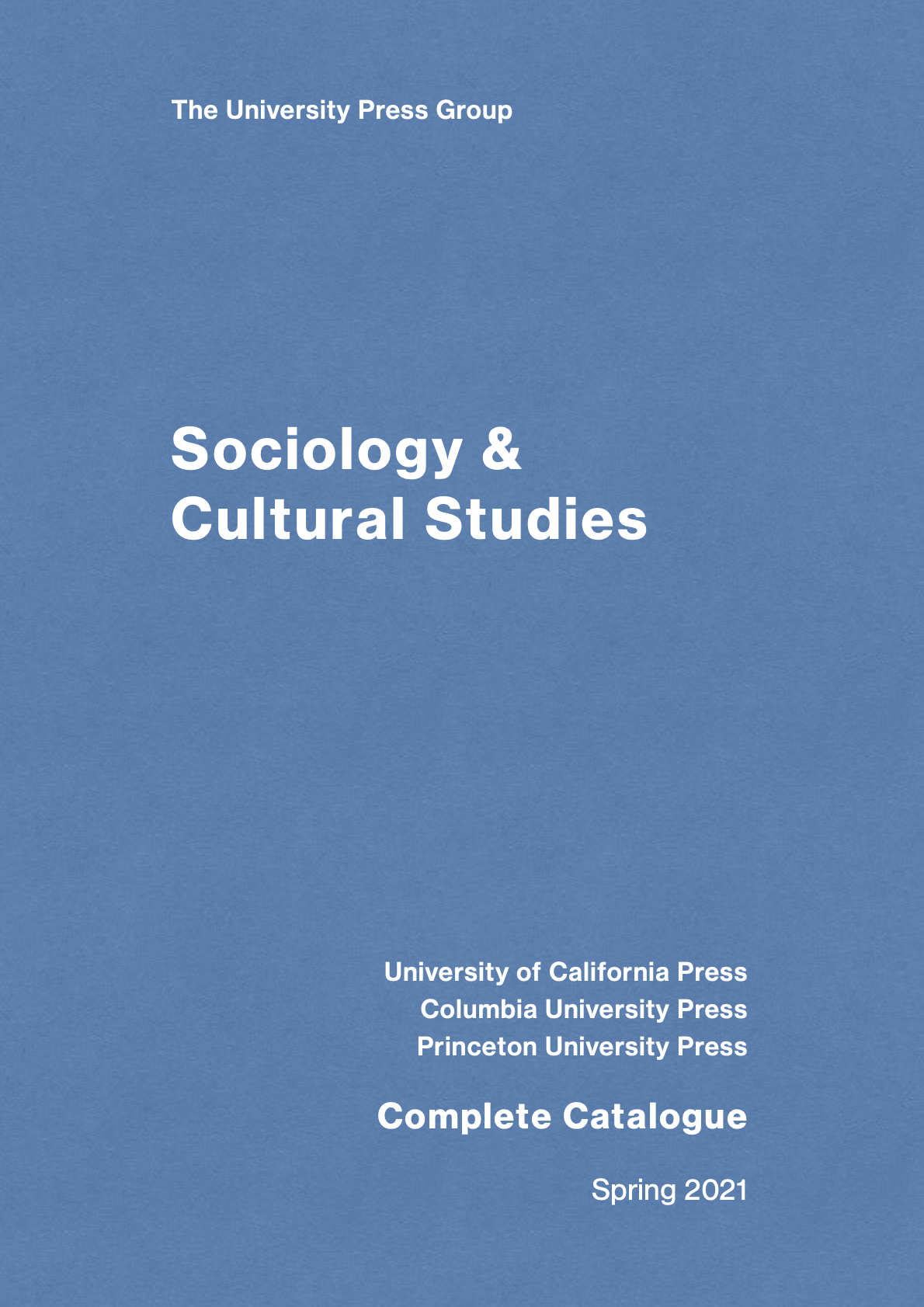 UPG Sociology (front) s21