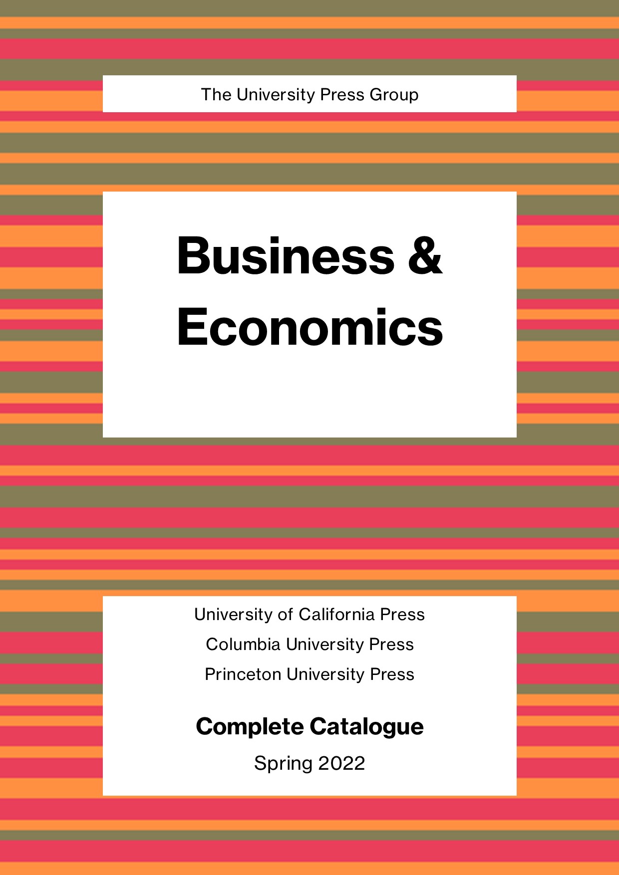Business & Economics s22 subcatcover