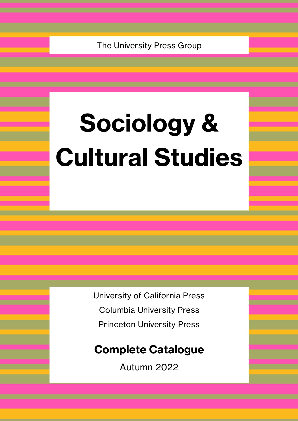 Sociology & Cultural Studies f22 subcatcover