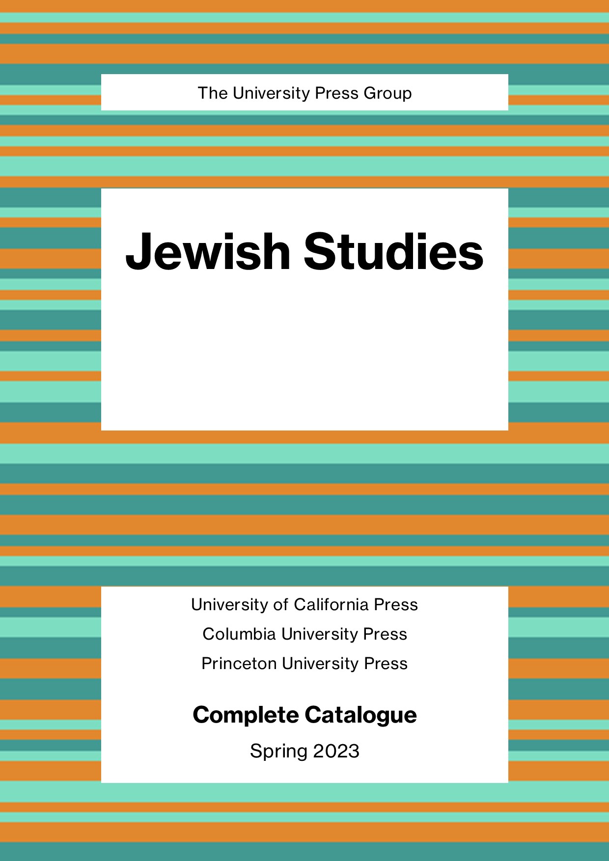 Jewish Studies SubCatCover