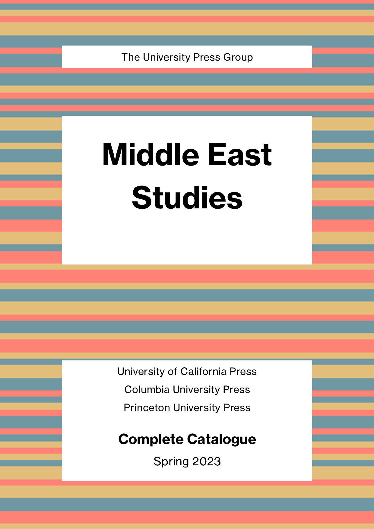 Middle East Studies SubCatCover