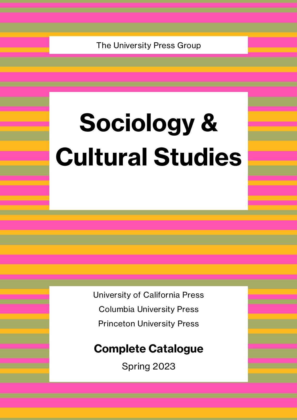 Sociology & Cultural Studies SubCatCover